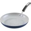 imageFarberware Disney Bon Voyage Ceramic Nonstick Frying Pan Dishwasher Safe Skillet 11 Inch RedBlue