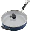 imageFarberware Disney Bon Voyage Ceramic Nonstick Frying Pan Dishwasher Safe Skillet 11 Inch RedBlue
