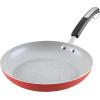 imageFarberware Disney Bon Voyage Ceramic Nonstick Frying Pan Dishwasher Safe Skillet 11 Inch RedRed