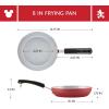 imageFarberware Disney Bon Voyage Ceramic Nonstick Frying Pan Dishwasher Safe Skillet 11 Inch RedRed