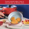 imageFarberware Disney Bon Voyage Ceramic Nonstick Frying Pan Dishwasher Safe Skillet 11 Inch RedRed