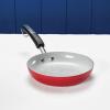 imageFarberware Disney Bon Voyage Ceramic Nonstick Frying Pan Dishwasher Safe Skillet 11 Inch RedRed