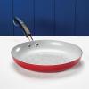 imageFarberware Disney Bon Voyage Ceramic Nonstick Frying Pan Dishwasher Safe Skillet 11 Inch RedRed