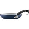 imageFarberware Disney Bon Voyage Ceramic Nonstick Pots and Pans Set with Baking SheetCookie Pan and Disney Home Kitchen Tools 8 Piece Non Stick Cookware Set  BlueBlue