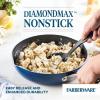 imageFarberware Style Nonstick Cookware Frying PanSkillet with Pour Spouts Dishwasher Safe 10 Inch  YellowBlue