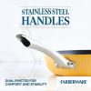 imageFarberware Style Nonstick Cookware Frying PanSkillet with Pour Spouts Dishwasher Safe 10 Inch  YellowYellow