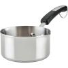 imageFarberware Brilliance Stainless Steel Stockpot with Glass Lid 8 Quart Dishwasher Safe and Induction Ready Compatible with All Cooktops Stainless SteelSaucepan 1 Quart