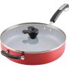 imageFarberware Disney Bon Voyage Ceramic Nonstick Frying Pan Dishwasher Safe Skillet 11 Inch RedRed