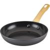 imageFarberware Forged Induction Ceramic Cookware Nonstick Square Grill PanGriddle Pan Dishwasher Safe Suitable for All Stovetops 11 Inch  Black and GoldSkillet 825Inch