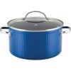 imageFarberware Style Nonstick Cookware Stockpot 6 Quart Blue