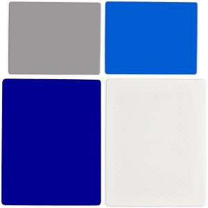 imageFarberware Flexible Kitchen Cutting Mat Set  Made in the USA  CrossContamination Prevention 8x10 and 11x14 Inches NonSlip Design  EasyCare Kitchen Essential 4Piece