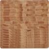 imageFarberware 16Inch Endgrain Rubberwood Cutting Board with Deep Juice Groove  Reversible Wooden Charcuterie Board for Chopping Serving Everyday Use with Finger Grooves for Easy CarryingRubberwood