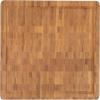 imageFarberware 16Inch Endgrain Rubberwood Cutting Board with Deep Juice Groove  Reversible Wooden Charcuterie Board for Chopping Serving Everyday Use with Finger Grooves for Easy CarryingBamboo