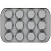 imageFarberware 12c Nonstick Nonstick Bakeware Muffin Pan Gray12 Cup Muffin