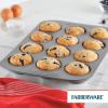 imageFarberware 12c Nonstick Nonstick Bakeware Muffin Pan Gray12 Cup Muffin