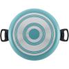 imageFarberware Cookware Nonstick Stockpot with Lid 105 QuartBlackAqua