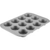 imageFarberware 12c Nonstick Nonstick Bakeware Muffin Pan Gray12 Cup Muffin