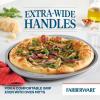 imageFarberware Nonstick Bakeware Round PizzaCrisper Pan 13 Inch Gray