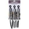 imageFarberware Classic Stainless Steel Tongs Set Of 2 BlackNylon Tipped Tongs
