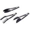 imageFarberware Classic Stainless Steel Tongs Set Of 2 BlackNylon Tipped Tongs