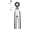 imageFarberware Classic Stainless Steel Tongs Set Of 2 BlackNylon Tipped Tongs