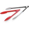 imageFarberware Classic Stainless Steel Tongs Set Of 2 BlackNylon and Stainless Steel Tongs