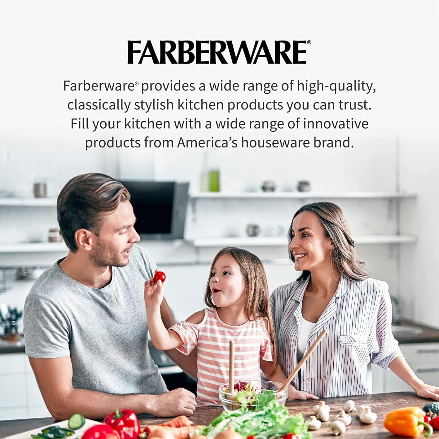 imageFarberware 3Piece Plastic Cutting Board Set DishwasherSafe Poly Chopping Board for Kitchen with Paddle Charcuterie Board Set WhiteSet