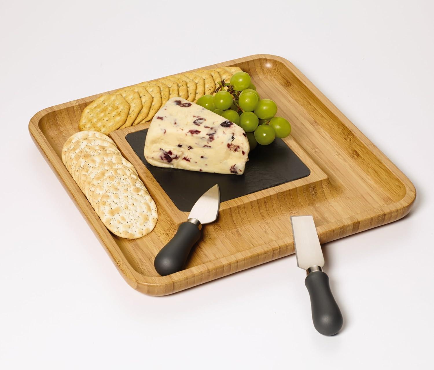imageFarberware Bamboo Slate Serving Board Set