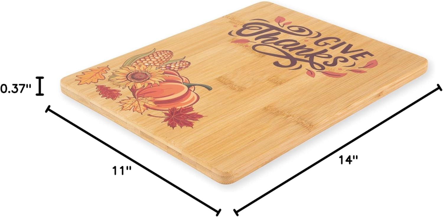 imageFarberware Give Thanks Bamboo Cutting Board 11x14InchGive Thanks