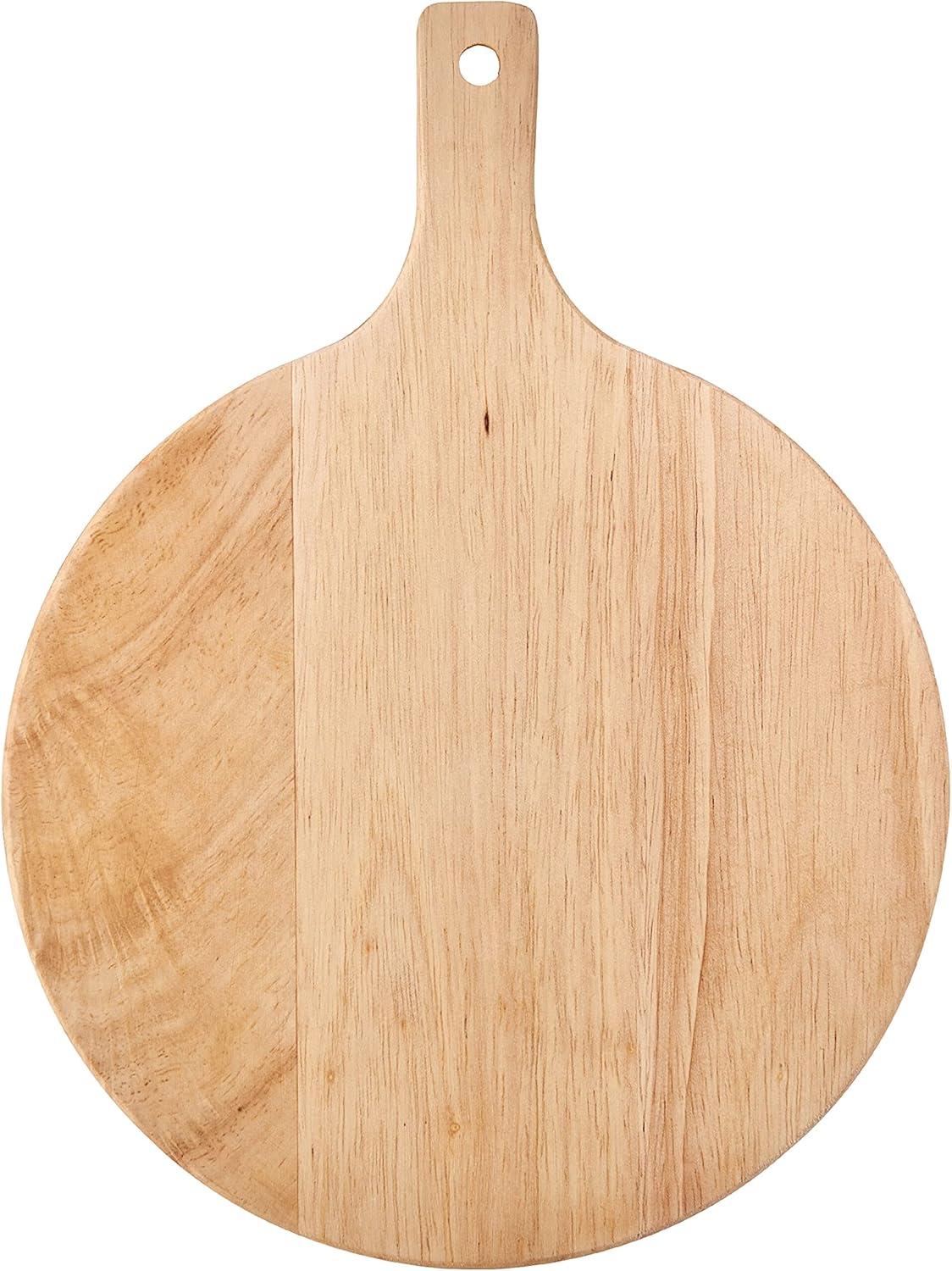 imageFarberware Round Paddle Board with Juice Groove 75x10 Inch Rubberwood10L x 75W
