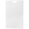 imageFarberware 3Piece Plastic Cutting Board Set DishwasherSafe Poly Chopping Board for Kitchen with Paddle Charcuterie Board Set WhiteSet  Cutting Board