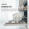 imageFarberware Cutting Board Set Made from Recycled PET RPET with NonSlip Edges Durable ampamp Dishwasher Safe 2PieceWhite
