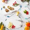 imageFarberware Cutting Board Set Made from Recycled PET RPET with NonSlip Edges Durable ampamp Dishwasher Safe 2PieceWhite