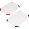 imageFarberware Cutting Board Set Made from Recycled PET RPET with NonSlip Edges Durable ampamp Dishwasher Safe 2PieceWhite