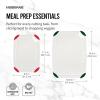 imageFarberware Cutting Board Set Made from Recycled PET RPET with NonSlip Edges Durable ampamp Dishwasher Safe 2PieceWhite