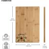 imageFarberware Give Thanks Bamboo Cutting Board 11x14InchLet Love Grow
