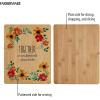 imageFarberware Give Thanks Bamboo Cutting Board 11x14InchTogether is Our Favorite Place To Be
