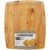 imageFarberware Hardwood Cutting Board with Drip Groove Trench 12Inchby18Inch Natural8inchby10inch