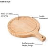 imageFarberware Round Paddle Board with Juice Groove 75x10 Inch Rubberwood10L x 75W