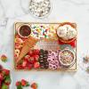 imageFarberware Smore Board with Recessed Handles Reversible Kitchen Cutting Board for Entertaining and Meal Prep Decorative Wood Board 16 Inch BambooNatural