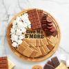 imageFarberware Smore Board with Recessed Handles Reversible Kitchen Cutting Board for Entertaining and Meal Prep Decorative Wood Board 16 Inch BambooNatural
