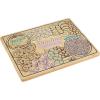 imageFarberware Smore Board with Recessed Handles Reversible Kitchen Cutting Board for Entertaining and Meal Prep Decorative Wood Board 16 Inch BambooNatural