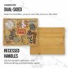 imageFarberware Snack Time Cutting Board 11x14 Inch BambooSnack Time