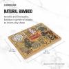 imageFarberware Snack Time Cutting Board 11x14 Inch BambooSnack Time