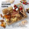 imageFarberware Snack Time Cutting Board 11x14 Inch BambooSnack Time