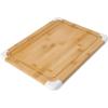 imageFarberware Nonslip Bamboo Cutting Board with Juice Groove 11x14 Inch White14L x 11W