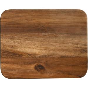 imageFarberware Acacia Wood Cutting Board 8quot x 10quot  Reversible Charcuterie Board for Kitchen Prep Chopping Meats ampamp Veggies Gentle on Knives Kitchen Starter ampamp Gift Essential14L x 11W