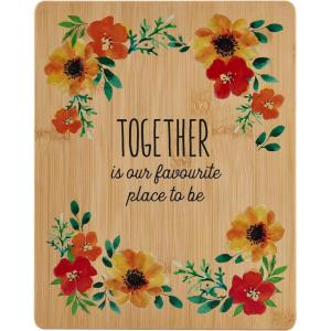 imageFarberware Give Thanks Bamboo Cutting Board 11x14InchTogether is Our Favorite Place To Be