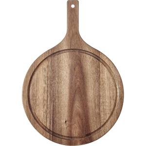 imageFarberware Round Paddle Board with Juice Groove 75x10 Inch Rubberwood14L x 98W