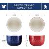 imageDisney Home Bon Voyage Ceramic Baking DishBakeware SetLasagna Pans Dishwasher Safe Oven to Table 2 Piece Baker Set  Mixed Colors2Piece Ramekin Set
